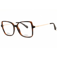 Max & Co MO5009 052 Women's Dark Havana Injected Propionate Rectangular Eyeglasses