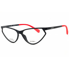 Max & Co MO5026 090 Women's Shiny Blue Injected Propionate Full Rim Cat Eye Eyeglasses