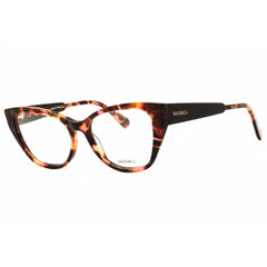 Max & Co MO5028 055 Women's Coloured Havana Acetate Full Rim Cat Eye Eyeglasses