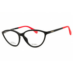 Max & Co MO5044 001 Women's Oval Eyeglasses - Shiny Black Injected Propionate Frame
