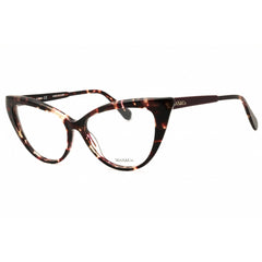 Max & Co MO5046 056 Women's Cat Eye Shape Eyeglasses - Havana/Pink Acetate Frame