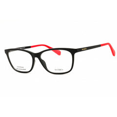 Max & Co MO5054 001 Women's Rectangular Eyeglasses - Shiny Black Injected Propionate
