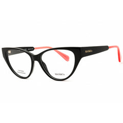 Max & Co MO5071 001 Women's Cat Eye Eyeglasses - Shiny Black Injected Propionate Frame