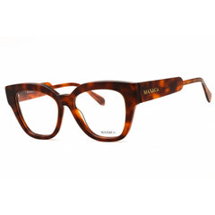 Max & Co MO5074 056 Women's Cat Eye Shape Eyeglasses - Havana Acetate Full Rim Frame