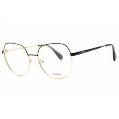 Max & Co MO5089 090 Women's Round Shape Eyeglasses - Shiny Blue Metal Full Rim Frame