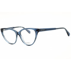 Max & Co MO5096 090 Women's Cat Eye Shape Eyeglasses - Shiny Blue Acetate Frame