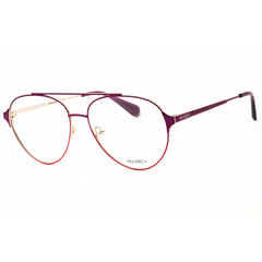 Max & Co MO5099 074 Women's Aviator Shape Eyeglasses - Pink/Gold Metal Full Rim Frame
