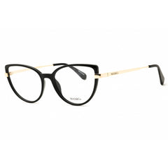 Max & Co MO5103 001 Women's Cat Eye Eyeglasses - Shiny Black Injected Propionate Frame