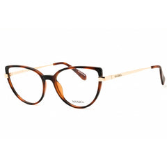 Max & Co MO5103 052 Women's Cat Eye Eyeglasses - Dark Havana Injected Propionate Frame