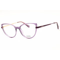 Max & Co MO5103 078 Women's Cat Eye Eyeglasses - Shiny Lilac Injected Propionate Frame