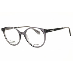Max & Co MO5106 020 Women's Round Eyeglasses - Grey/Black Injected Propionate Frame