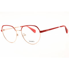 Max & Co MO5110 028 Women's Round Shape Eyeglasses - Shiny Rose Gold Metal Frame