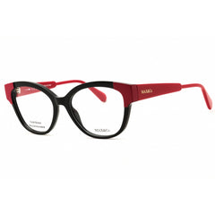 Max & Co MO5117 001 Women's Cat Eye Eyeglasses - Shiny Black Injected Propionate Frame