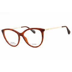 Max & Co MO5120 052 Women's Cat Eye Eyeglasses - Dark Havana Injected Propionate Frame