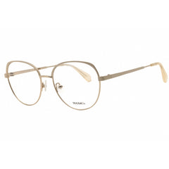 Max & Co MO5123 32A Women's Round Shape Eyeglasses - Pale Gold Metal Frame, 54mm