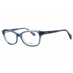 Max & Co MO5127 090 Women's Cat Eye Shape Eyeglasses - Shiny Blue Acetate Frame