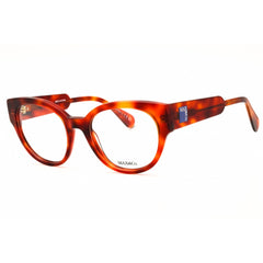 Max & Co MO5128 053 Women's Cat Eye Shape Eyeglasses - Blonde Havana Acetate Frame