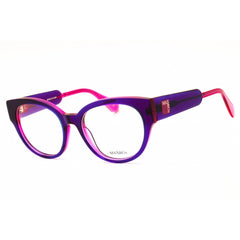 Max & Co MO5128 083 Women's Round Shape Eyeglasses - Violet/Pink Acetate Frame