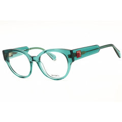 Max & Co MO5128 093 Women's Round Shape Eyeglasses - Shiny Light Green Acetate Frame