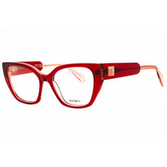 Max & Co MO5129 068 Women's Cat Eye Shape Eyeglasses - Red Acetate Full Rim Frame