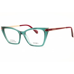 Max & Co MO5134 093 Women's Cat Eye Shape Eyeglasses - Light Green Full Rim Frame