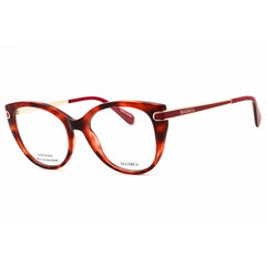 Max & Co MO5135 055 Women's Cat Eye Eyeglasses in Coloured Havana Injected Propionate