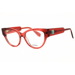 Max & Co MO5141 069 Women's Cat Eye Shape Eyeglasses - Shiny Bordeaux Acetate Frame