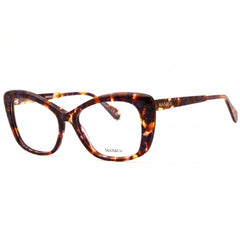 Max & Co MO5143 055 Women's Cat Eye Shape Eyeglasses - Coloured Havana Acetate Frame