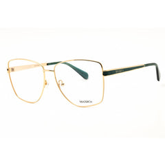 Max & Co MO5164 030 Women's Oval Shape Eyeglasses - Shiny Deep Gold Metal Frame