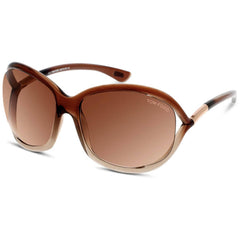 Tom Ford Jennifer FT0008 38F Women's Butterfly Sunglasses Bronze Gradient 61mm