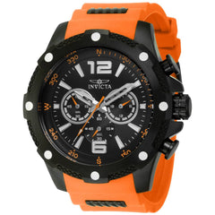 Invicta I-Force 43002 Men's 50mm Quartz Stainless Steel Case Black Dial Watch
