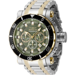 Invicta Coalition Forces 49225 Men's 52mm Gold Steel Quartz Watch