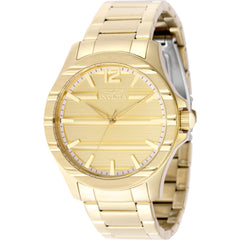 Invicta 50330 Speedway Men's Quartz Watch 43mm Gold Dial Stainless Steel Bracelet