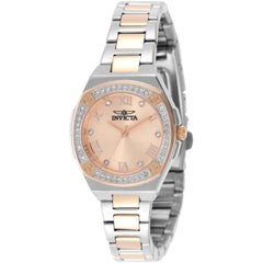 Invicta 50385 Specialty Women's Watch 28mm Rose Gold Dial Stainless Steel Bracelet