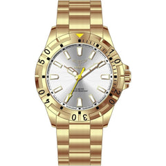 Invicta 69031 Specialty Men's 42mm Gold Stainless Steel Quartz Watch White Dial