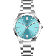 Invicta 69059 Celestial Women's 35mm Quartz Silver Bracelet Blue Dial Watch
