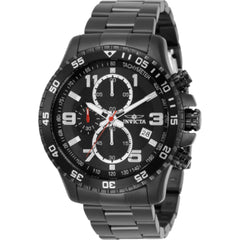 Invicta Specialty Mach Gala 69809 Men's Quartz Chronograph Watch, 48mm Black Steel