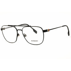 Burberry 0BE1377 1001 Men's Rectangular Eyeglasses in Black Metal with Full Rim Frame