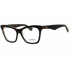 Burberry 0BE2416 4121 Women's Cat Eye Eyeglasses in Black with Full Rim Frame, 54mm