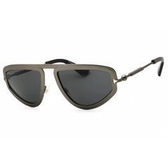Burberry 0BE3150 131687 Men's Oval Sunglasses in Dark Grey Metal with Full Rim Frame