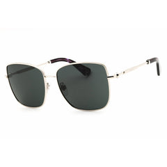Burberry 0BE3158 100587 Women's Rectangular Sunglasses in Silver Metal, Full Rim Frame