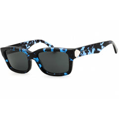 Burberry 0BE4443 411187 Men's Rectangular Sunglasses in Blue Havana Acetate, Full Rim