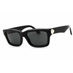 Burberry 0BE4443 300187 Men's Rectangular Sunglasses in Black Acetate, Full Rim Frame