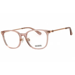 Guess GU2918-D 072 Women's Round Eyeglasses in Shiny Pink Acetate with Full Rim Frame
