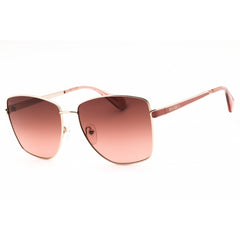 Max & Co MO0104 32F Women's Aviator Shape Sunglasses in Gold Metal Full Rim Frame