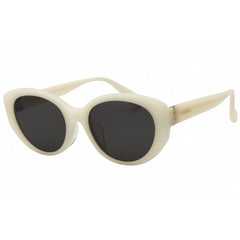 Max Mara MM0154-K 24A Women's White Acetate Full Rim Frame Cat Eye Shape Sunglasses
