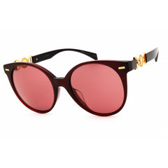 Versace 0VE4442F 541069 Women's Red Acetate Full Rim Frame Round Shape Sunglasses