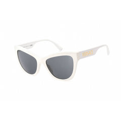 Versace VE4417U 314/87 Women's White Acetate Full Rim Frame Cat Eye Shape Sunglasses
