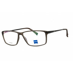 Zeiss ZS20001 220 Men's Grey Injected Propionate Full Rim Rectangular Eyeglasses