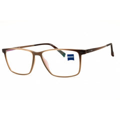 Zeiss ZS20008 110 Men's Brown Injected Propionate Full Rim Rectangular Eyeglasses